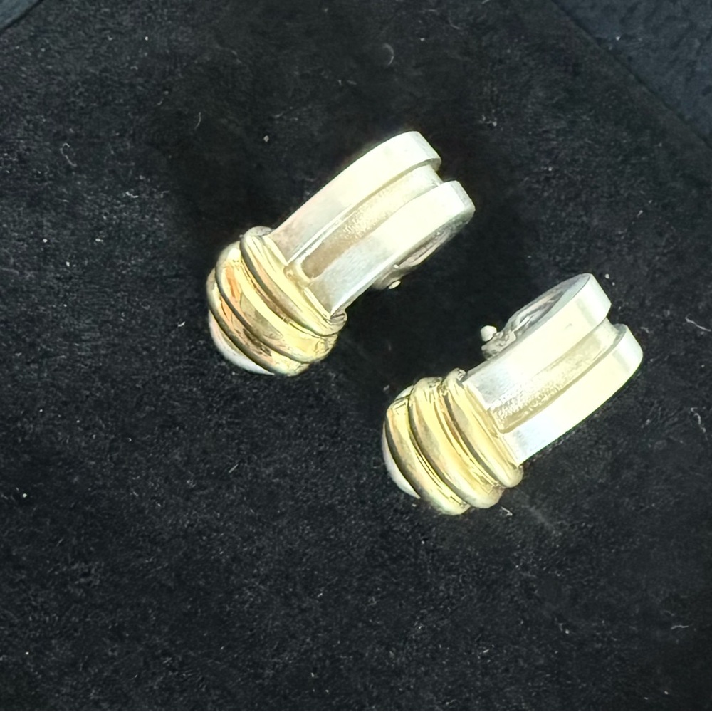 Tiffany & Co. Gold and Silver Atlas Clip